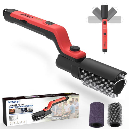 Rechargeable Electric BBQ Grill Cleaning Brush