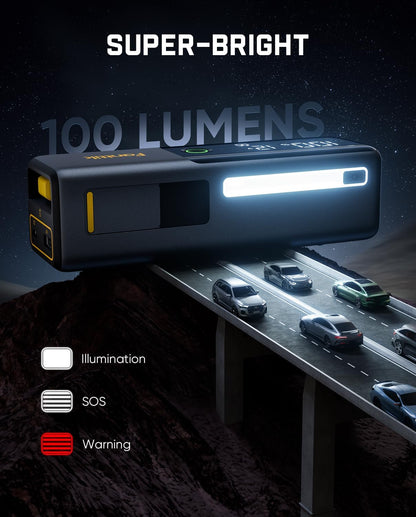 Fanttik Potent T10 Portable Car Emergency Jump Starter